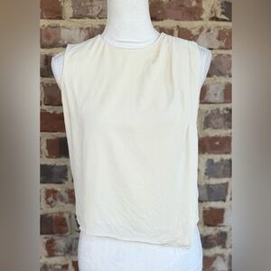 🦋 Elegant Cream Theory Sleeveless Top